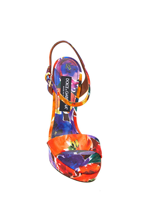 Brocade Colorblocked Kadın Sandalet - Görsel 5