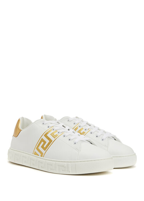 Greca Beyaz Gold Erkek Sneaker - Görsel 3