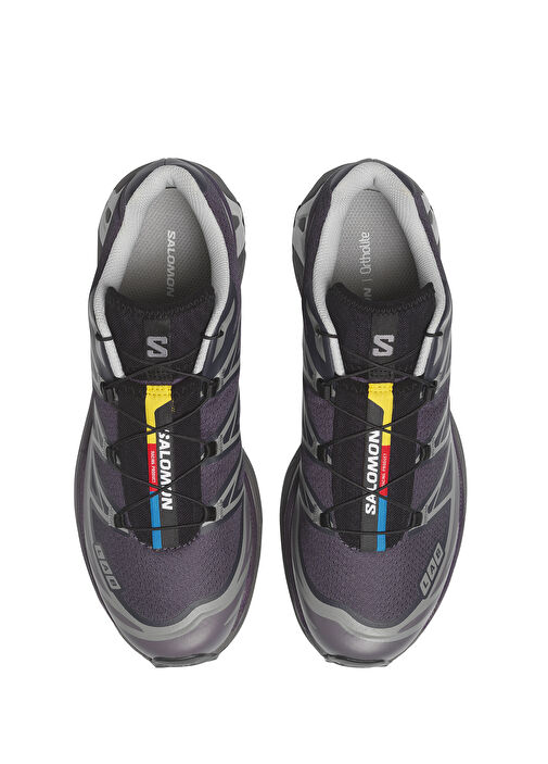 XT-6 Siyah Mor Kadın Sneaker - Görsel 4