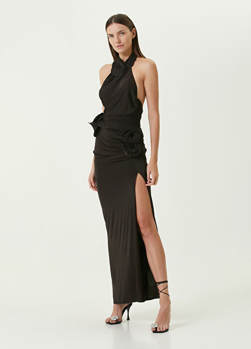 Magda Butrym - Brown Slit Detailed Maxi Skirt