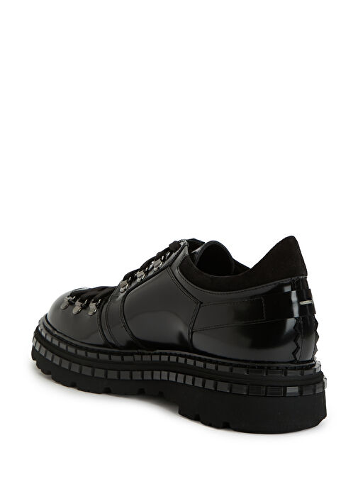 William Siyah Erkek Deri Ayakkabı - Görsel 4