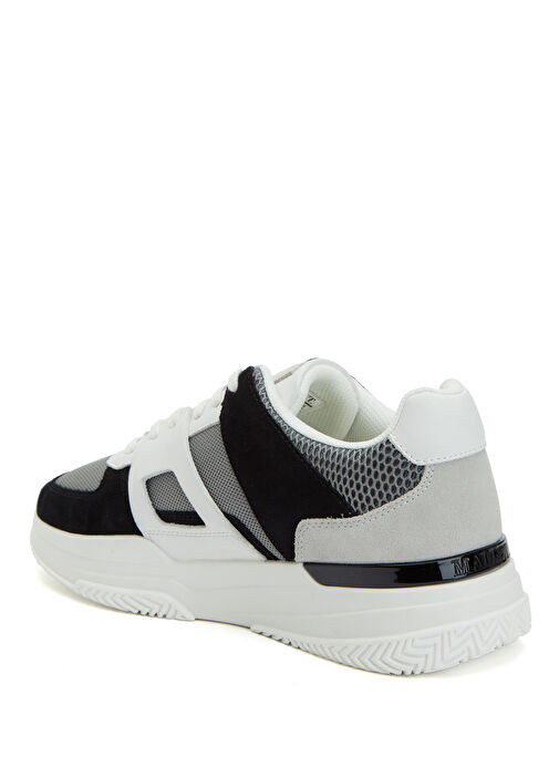 Siyah Beyaz Erkek Sneaker - Görsel 4
