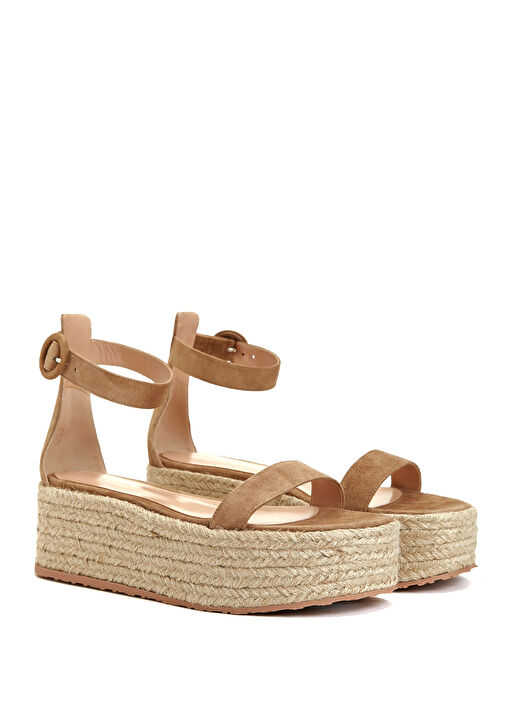 Taba Kadın Süet Espadril - Görsel 3
