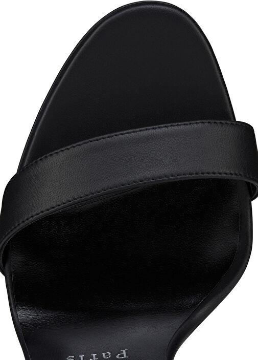 Miss Z Siyah Kadın Deri Sandalet - Görsel 5