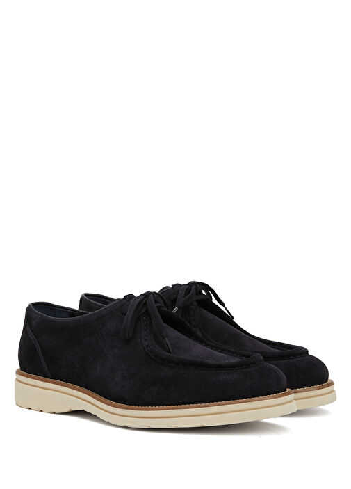 Lacivert Erkek Deri Ayakkabı - Görsel 8