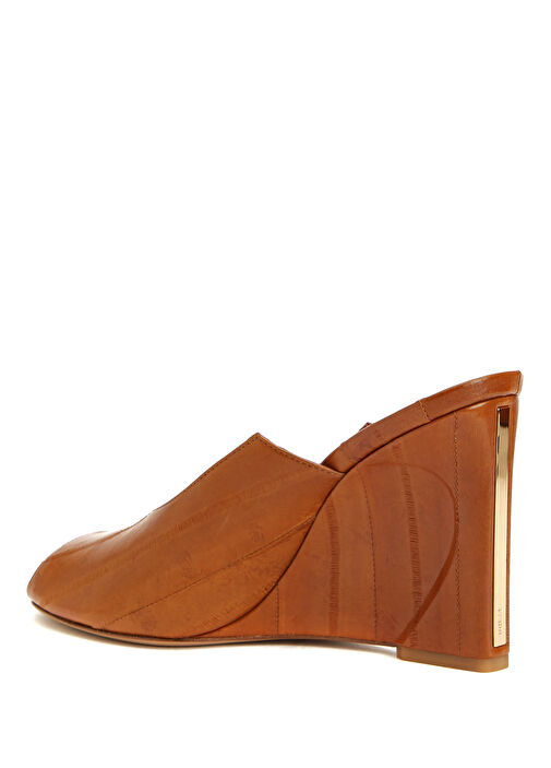 Taba Kadın Deri Terlik - Görsel 4