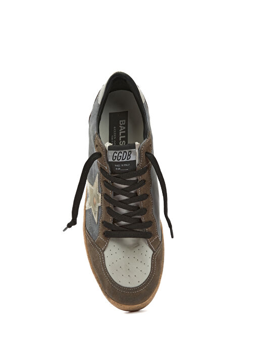 BallStar Çok Renkli Erkek Deri Sneaker - Görsel 5