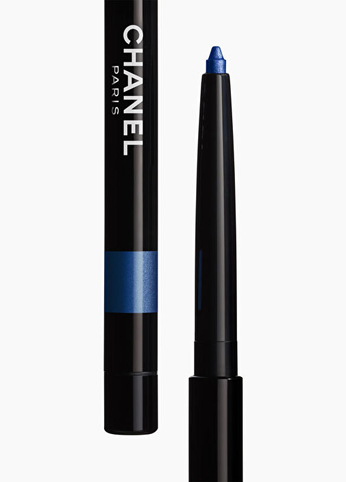 CHANEL - Stylo Yeux Waterproof 0.3G - 38 BLEU METAL