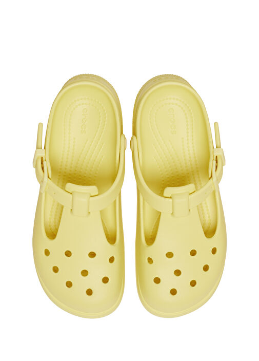 Classic Mary Jane Sarı Kadın Terlik - Görsel 4