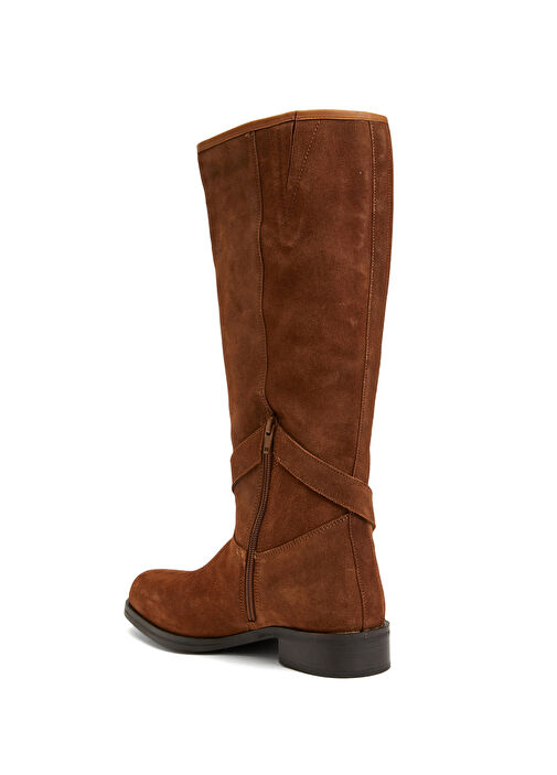 Taba Kadın Deri Çizme - Görsel 4