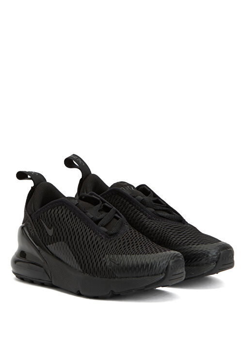 Air Max 270 Siyah Gri Unisex Çocuk Sneaker - Görsel 3