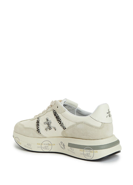 Cassie Beyaz Gri Kadın Sneaker - Görsel 4
