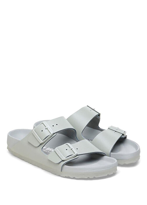 Arizona Gri Kadın Deri Terlik - Görsel 6