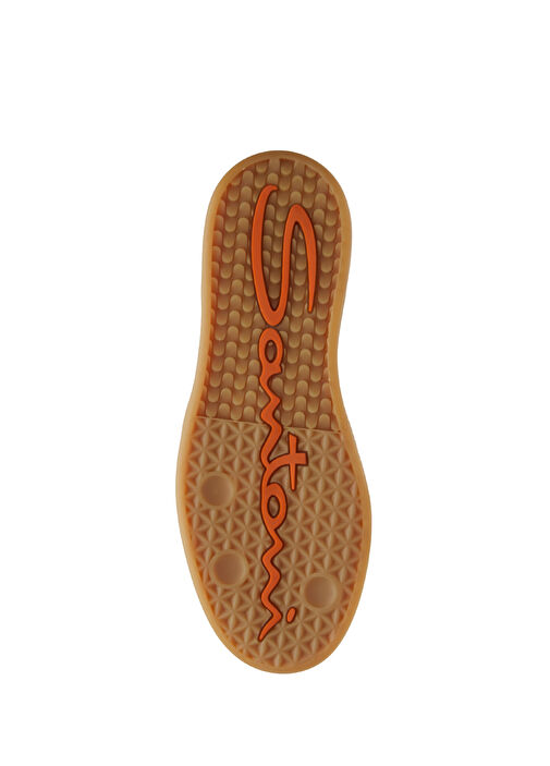 Siyah Beyaz Kadın Deri Sneaker - Görsel 6