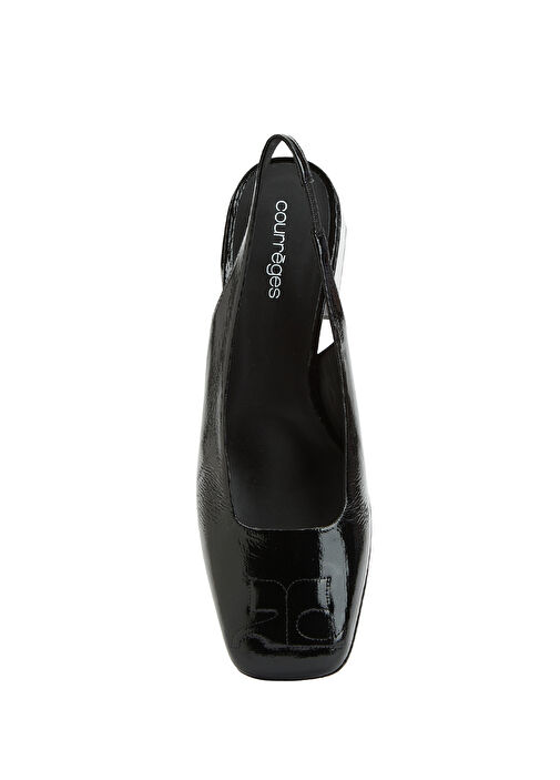 Heritage Siyah Topuklu Ayakkabı - Görsel 5