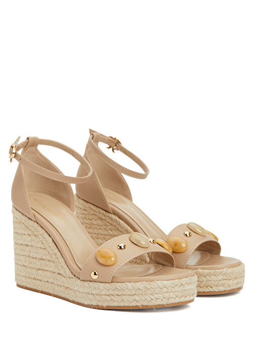 Bej Kadın Sandalet - Görsel 3