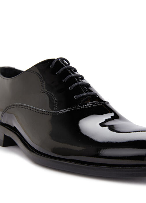 Siyah Erkek Deri Ayakkabı - Görsel 8
