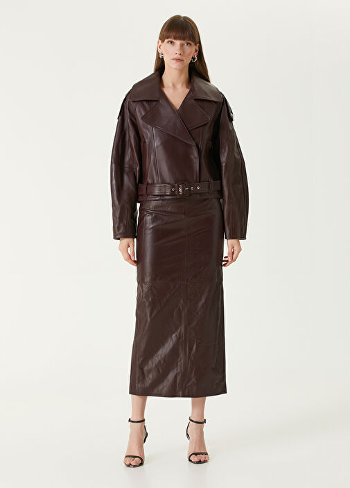 Leather skirt iro hotsell