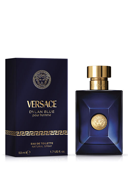 Versace - Dylan Blue EDT 50 ml Erkek Parfüm - Çok Renkli
