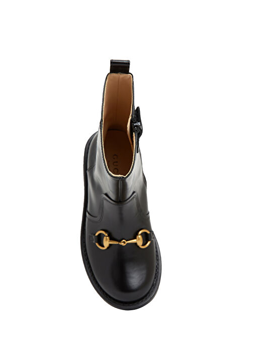 Siyah Unisex Çocuk Deri Bot - Görsel 5