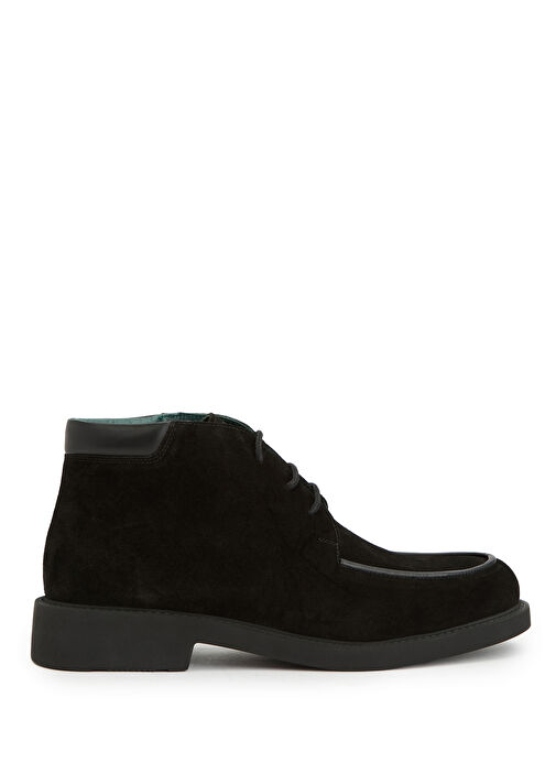 Siyah Erkek Süet Bot - Görsel 2