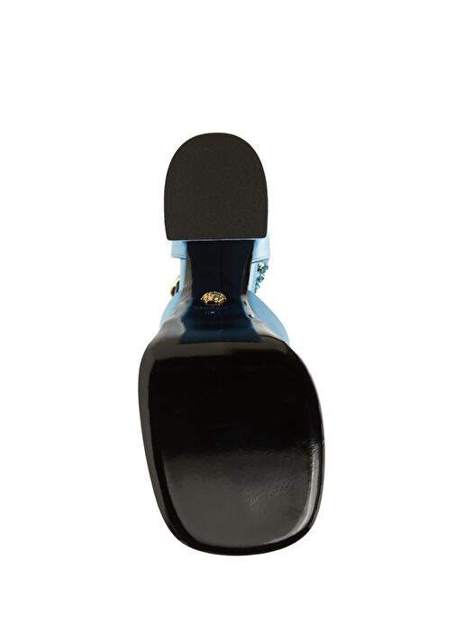 Mavi Taş Detaylı Kadın Sandalet - Görsel 6