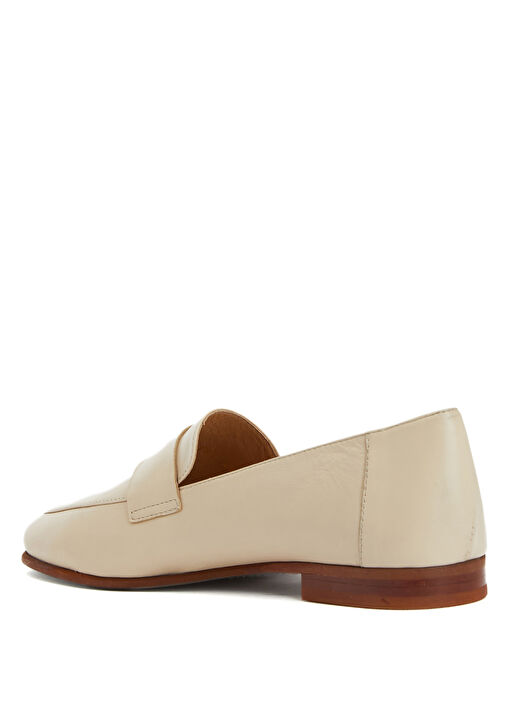 Nude Kadın Deri Loafer - Görsel 4