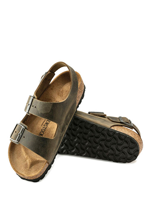 Milano Haki Erkek Terlik - Görsel 5