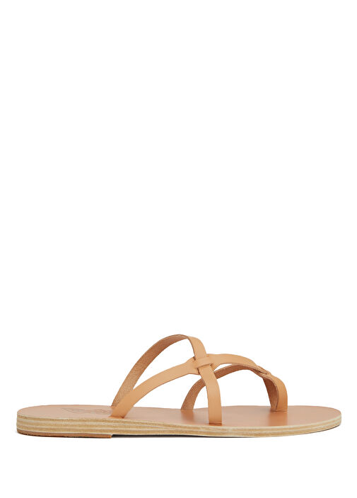 Armos Bej Kadın Deri Terlik - Görsel 2