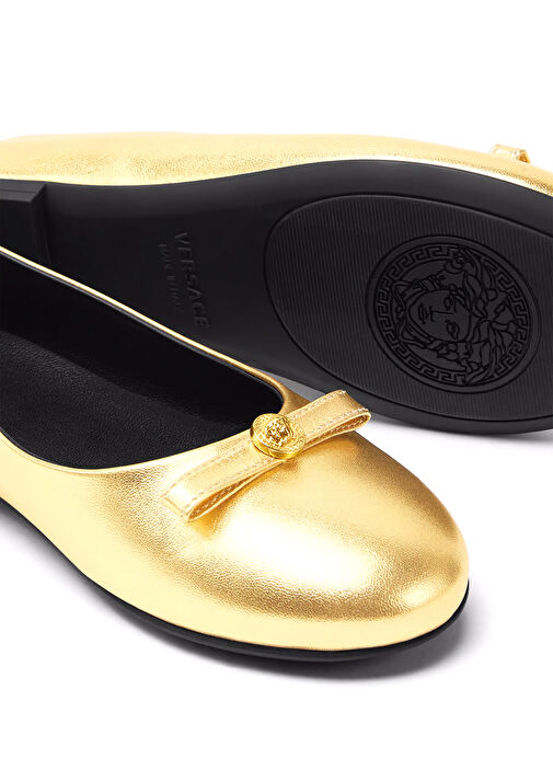 Gold Kız Çocuk Deri Babet - Görsel 3