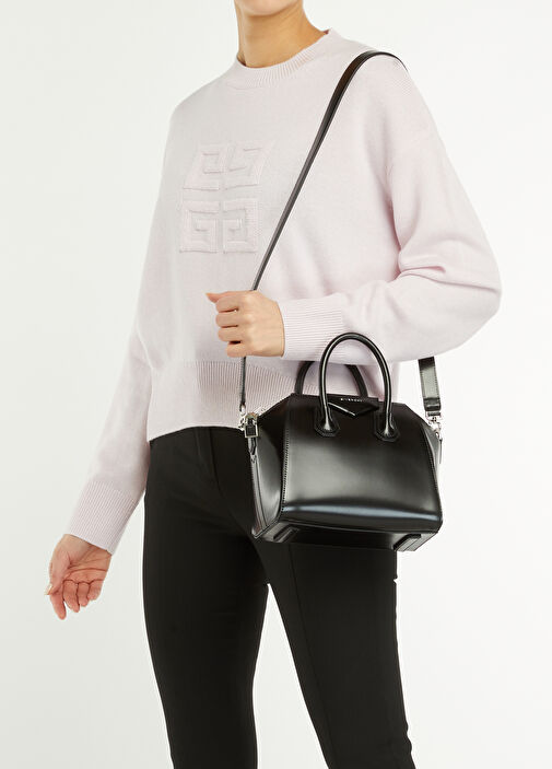 Givenchy Siyah Kadın Antigona Mini Siyah Kadın Deri Çanta 1655400