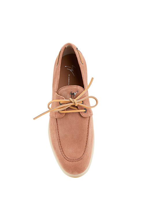 Şampanya Erkek Deri Loafer - Görsel 5