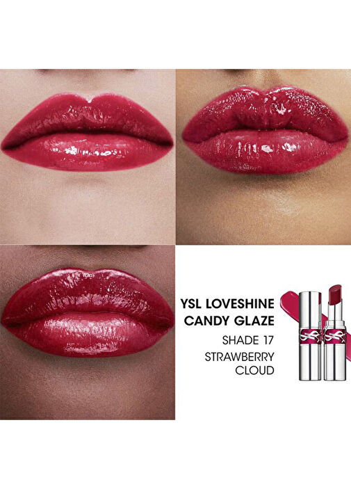 Yves Saint Laurent - Loveshine Candy Glaze Ruj -