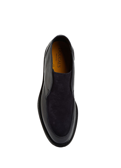 Philadelphia Koyu Lacivert Erkek Deri Bot - Görsel 5