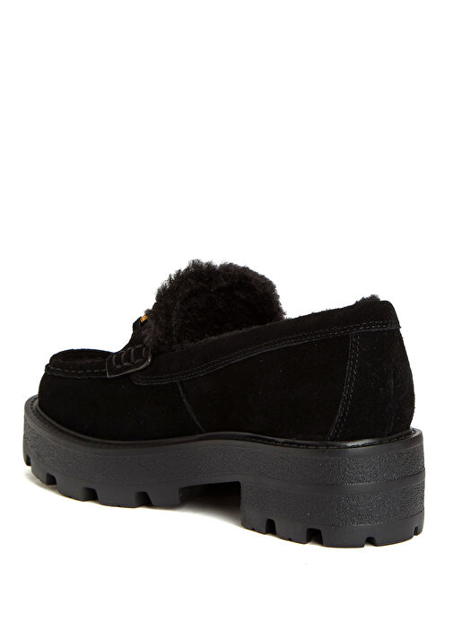 Yanikay Siyah Kadın Süet Ayakkabı - Görsel 4