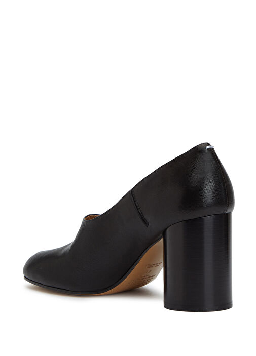 Maison Margiela Maison Margiela Tabi Siyah Deri Topuklu Ayakkabı Basketbol Ayakkabıları | Beymen Siyah - 4. görsel