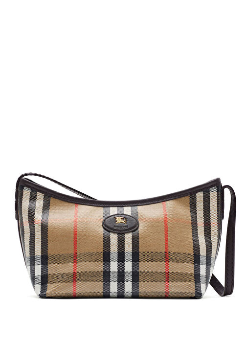 バッグ Burberry Burberry Bej Kadın Baguette Mini Highlands Bej Kadın Omuz Çantası
