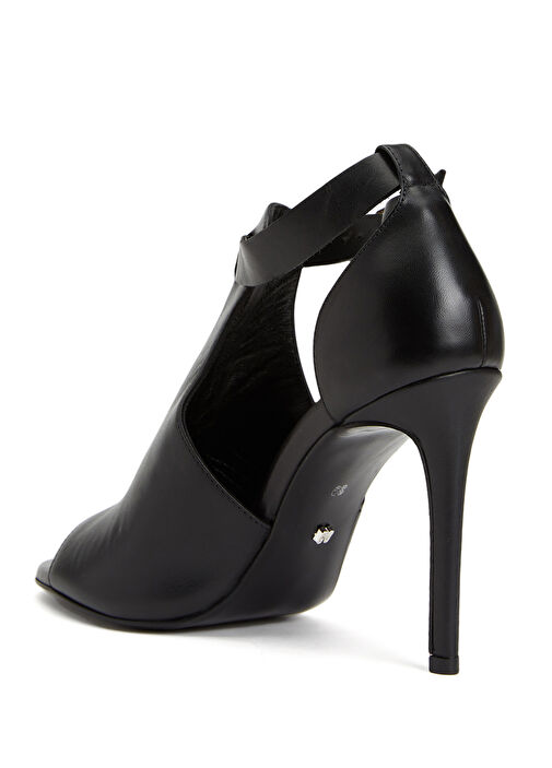 Network Network Siyah Kadın Deri Sandalet Beymen'de! Siyah - 4. görsel