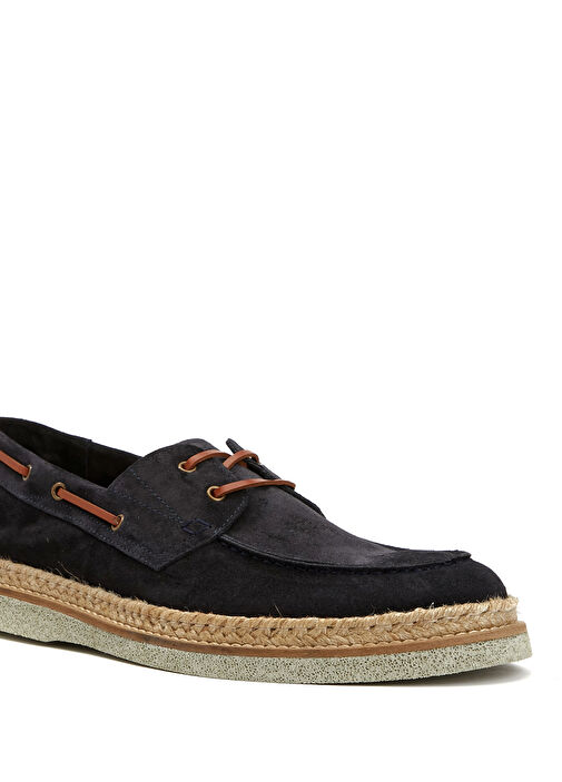 Lacivert Erkek Deri Ayakkabı - Görsel 8