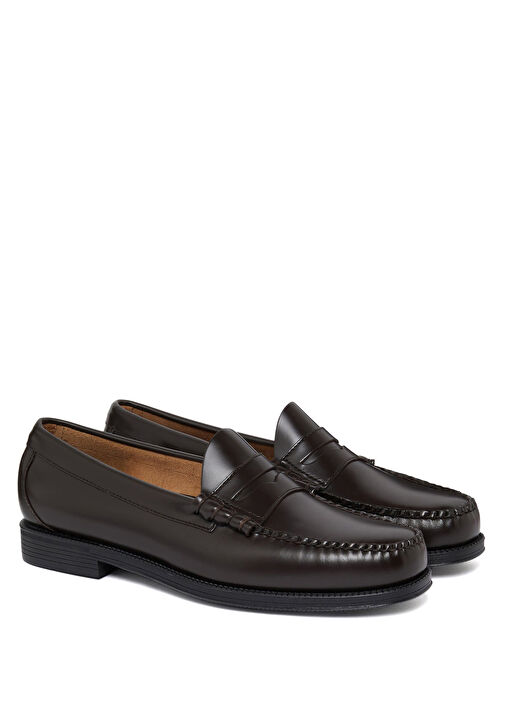 Kahverengi Erkek Deri Loafer - Görsel 3