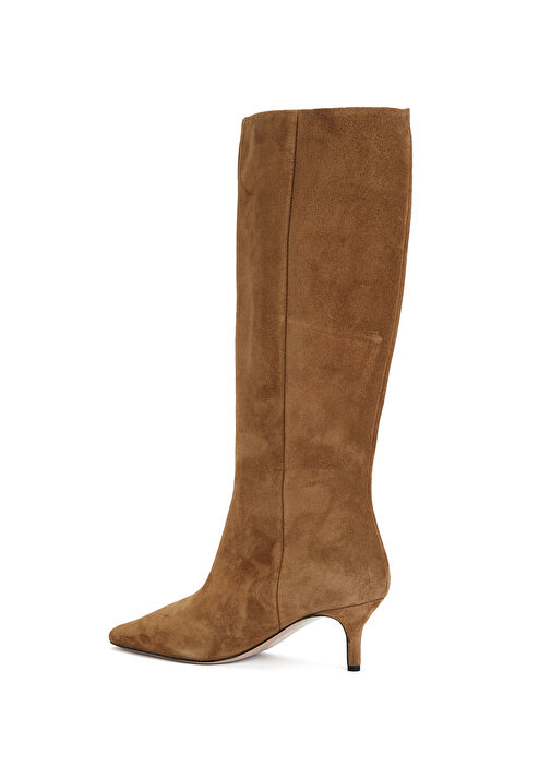 Tütün Kadın Süet Çizme - Görsel 4