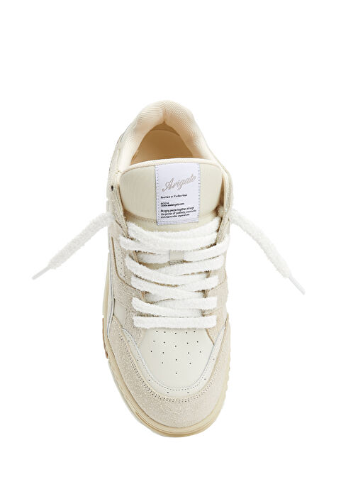 Area Lo Fluffy Bej Erkek Deri Sneaker - Görsel 5