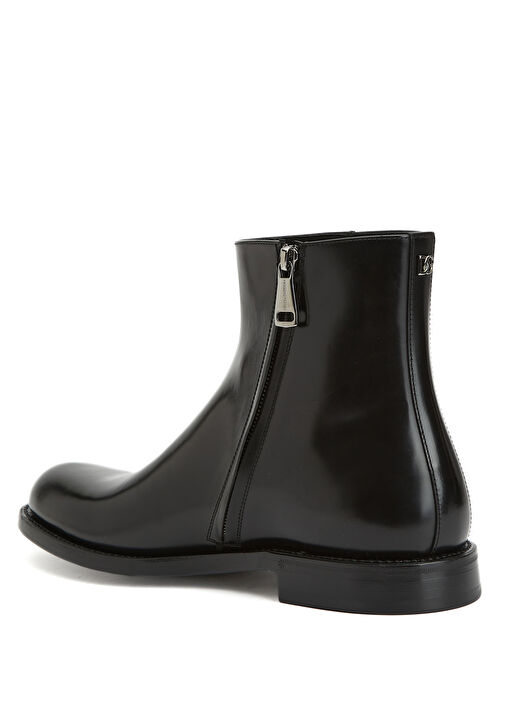 Siyah Erkek Deri Bot - Görsel 4