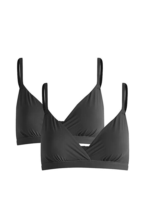 Skims Fits Everybody Crsvr Black 2-Piece Bralette Set