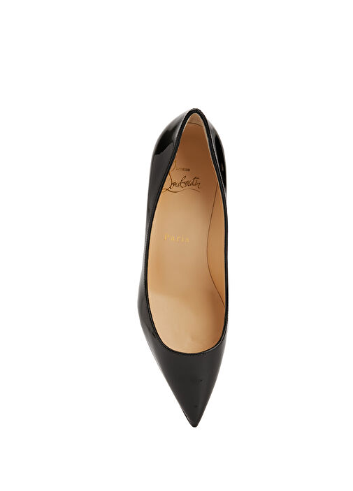 Kate Siyah Deri Stiletto - Görsel 5