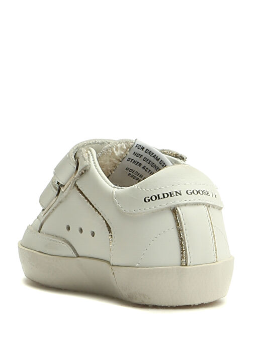 Old School Çok Renkli Unisex Çocuk Deri Sneaker - Görsel 3