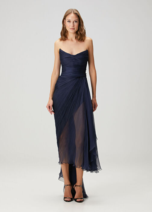 boho fringe dress Women's Boho Monet Satin Gown