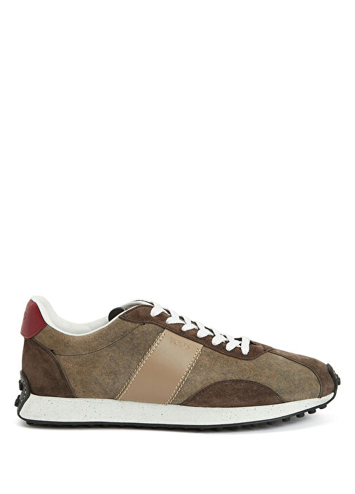 Tod's Kahverengi Tod's Deri Erkek Sneaker