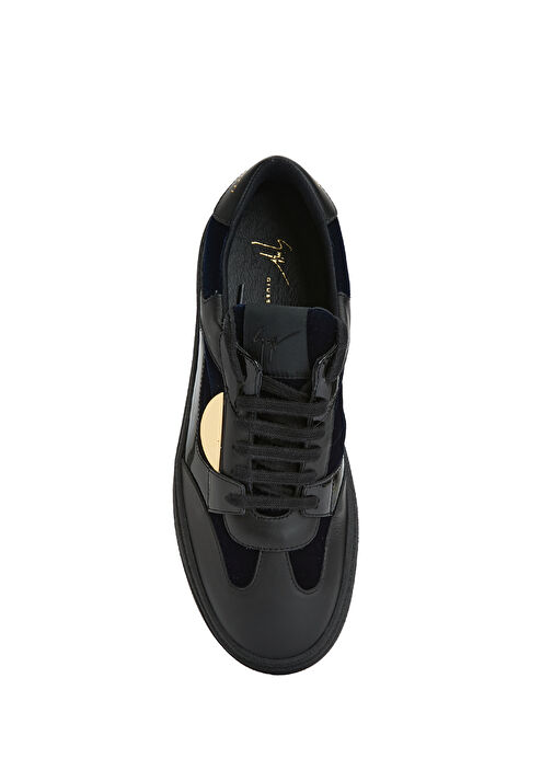 Ghost Siyah Erkek Deri Sneaker - Görsel 5