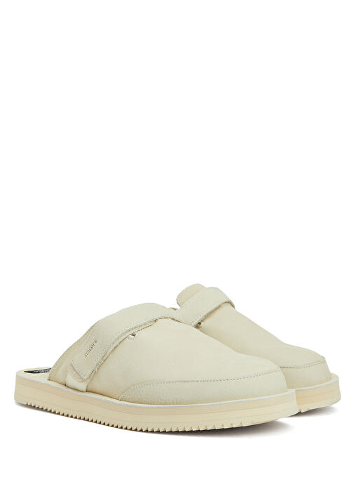 Koro Bej Kadın Deri Terlik - Görsel 3